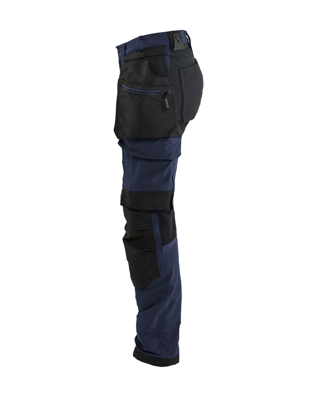 Women's 4-Way Stretch Work Pants - Dark navy/Black