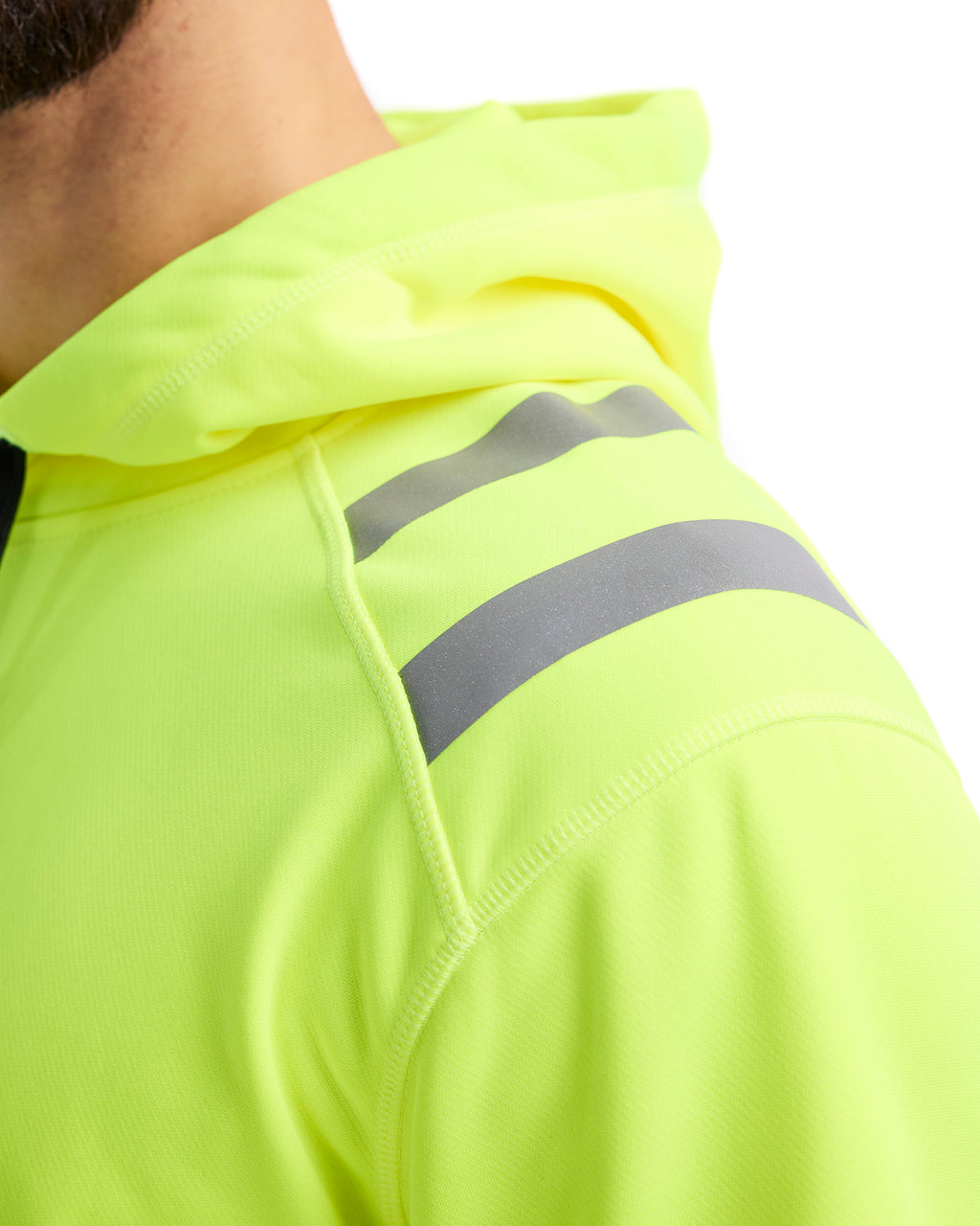 HI-VIS Hooded Sweatshirt - Yellow