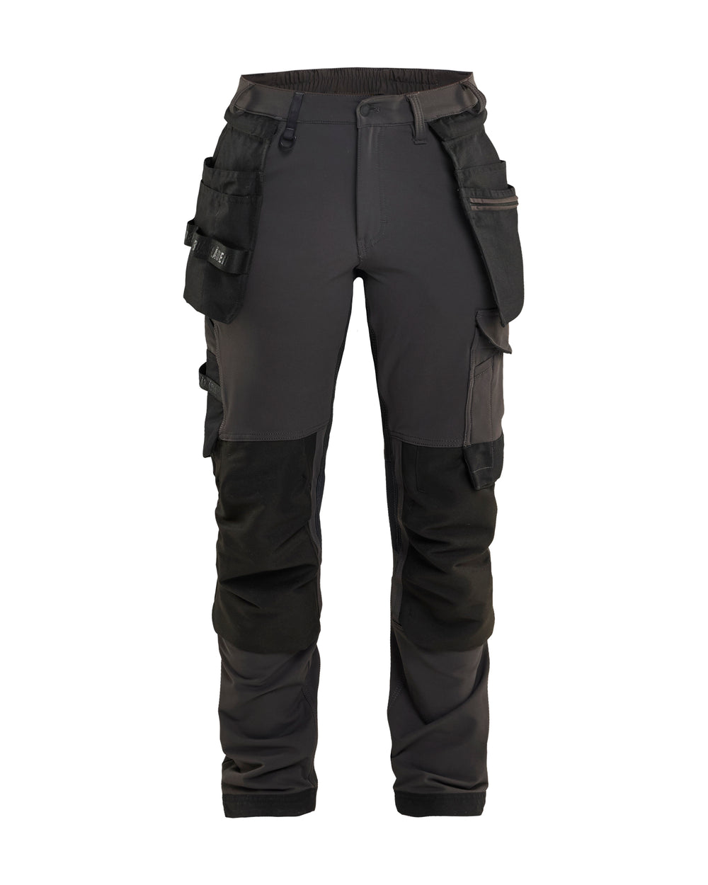 Women's 4-Way Stretch Work Pants - Darkgrey/black