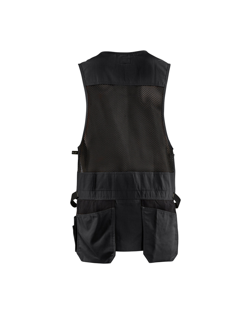 Ripstop Kangaroo Mesh Vest - Black