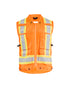 Veste CSA d'arpenteur - Orange Haute-visibilité