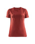 T-SHIRT 3D POUR FEMMES - Rouge Ardent