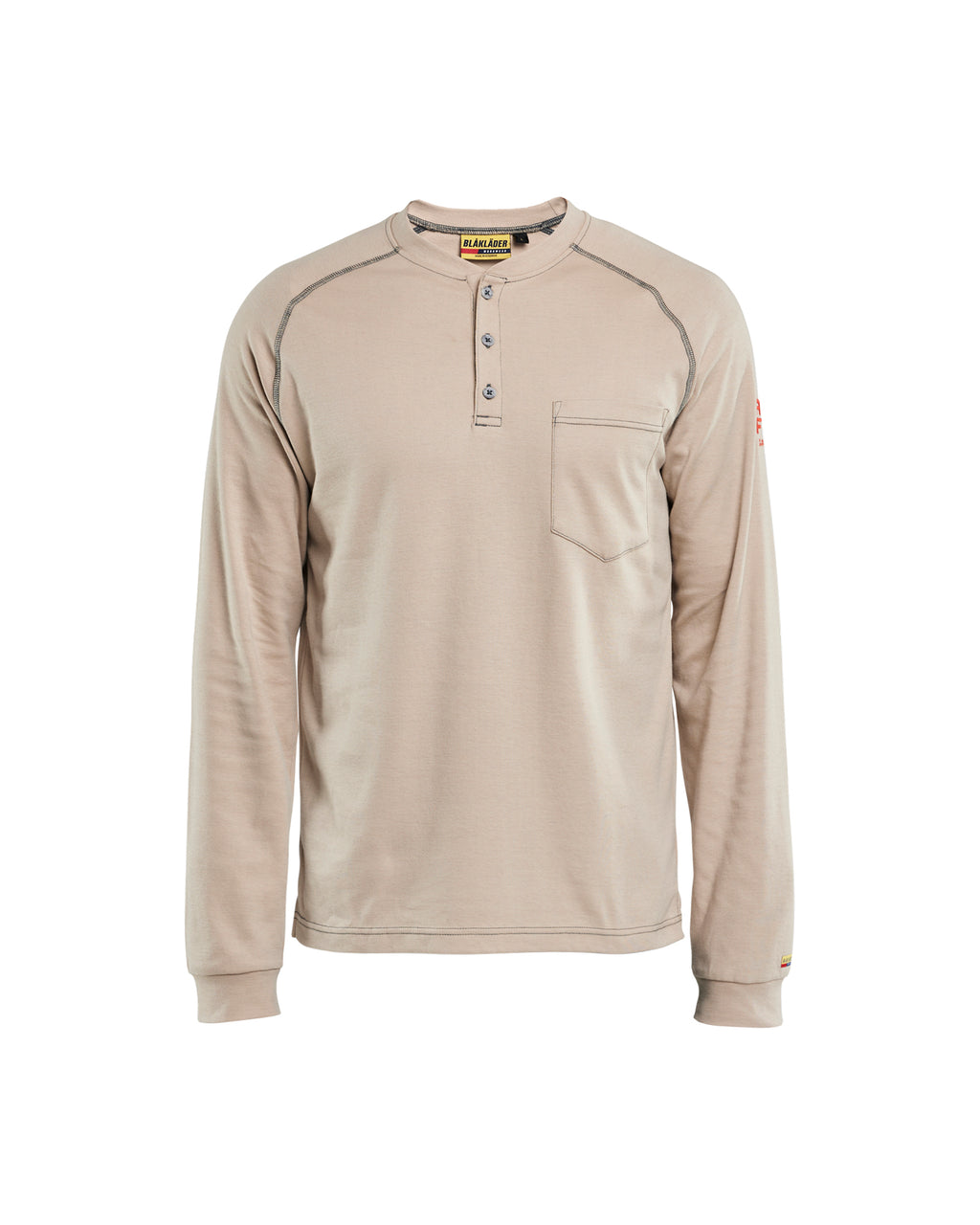 FR Light Henley (9.1cal) - Stone