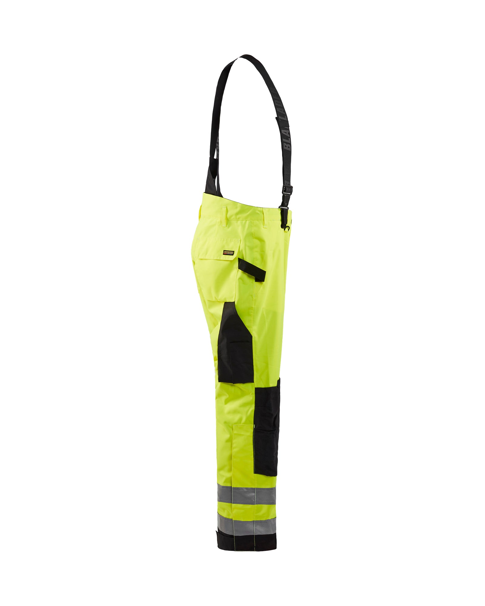 PANTALON COQUILLE HAUTE-VISIBILITÉ - Jaune haute-visibilité/Noir