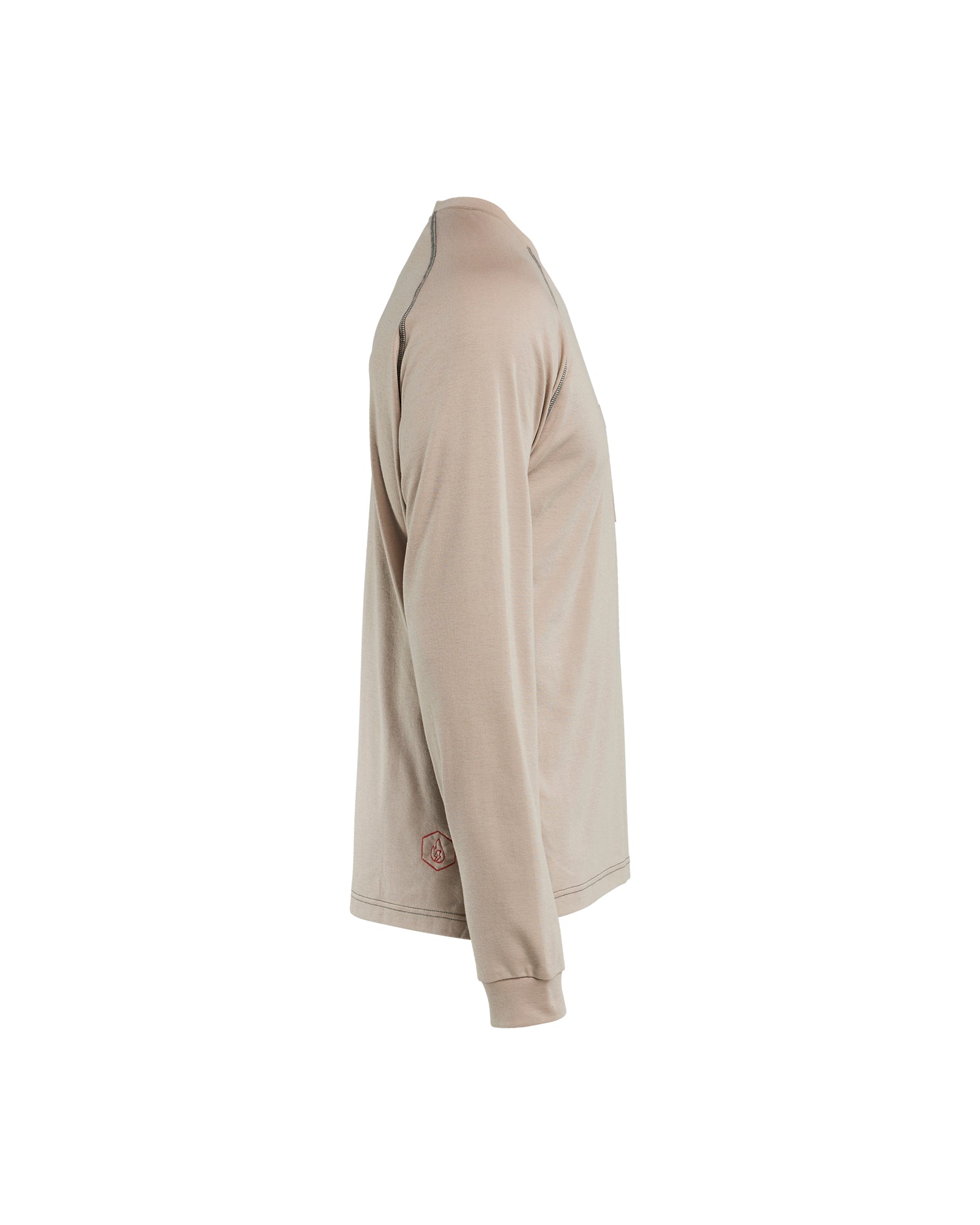T-shirt à MANCHES LONGUES LÉGER RÉSISTANT AUX FLAMMES (9.1cal) - Pierre