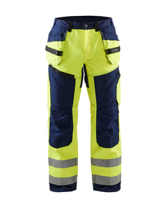 PANTALON DE TRAVAIL HAUTE-VISIBILITÉ X1600 - Jaune fluo/Marine