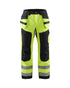 PANTALON DE TRAVAIL HAUTE-VISIBILITÉ X1600 - Jaune haute-visibilité/Noir