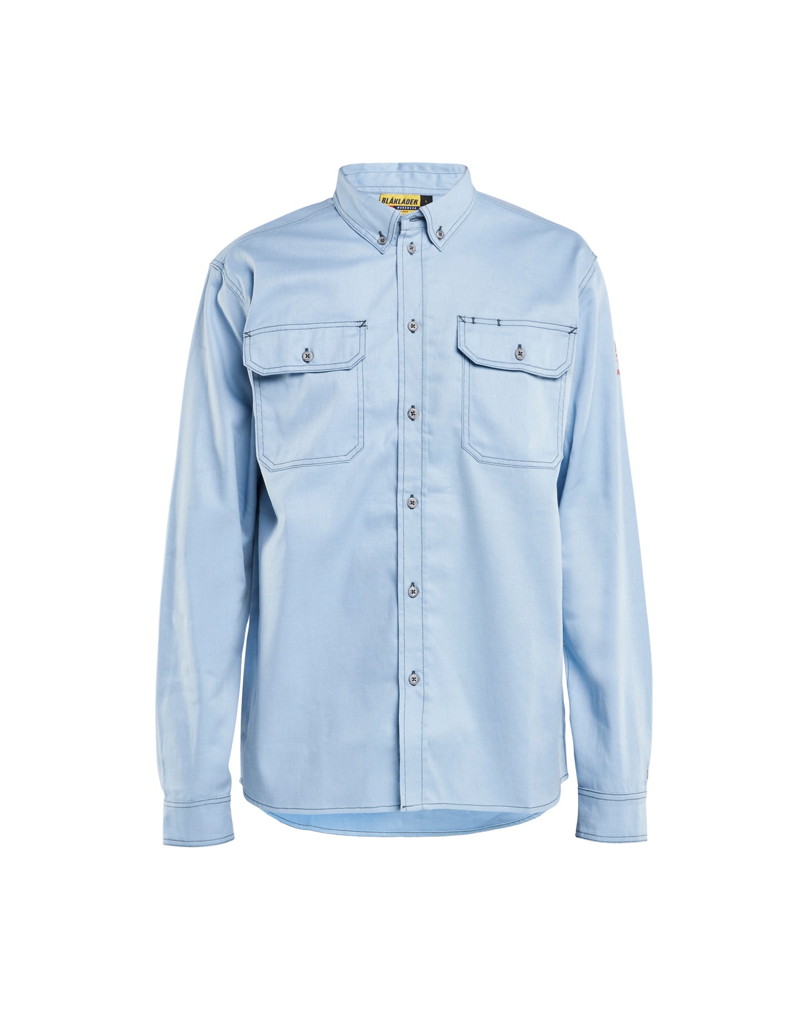 Chemise à boutons RÉSISTANTE AUX FLAMMES - Bleu clair