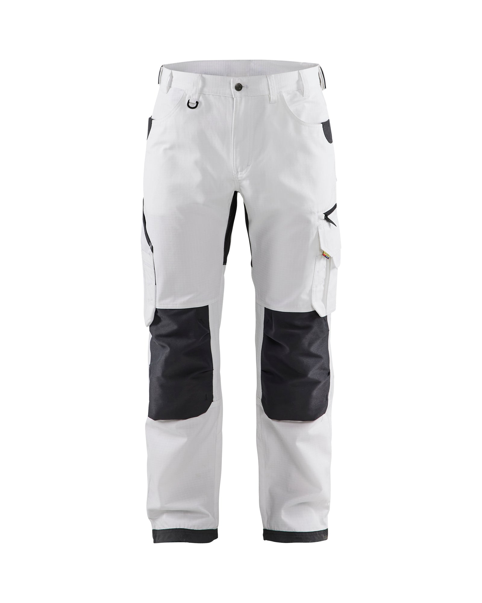 Ripstop Pants - White/Dark grey