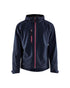 VESTE COQUILLE SOUPLE PRO - Marine foncé/Rouge
