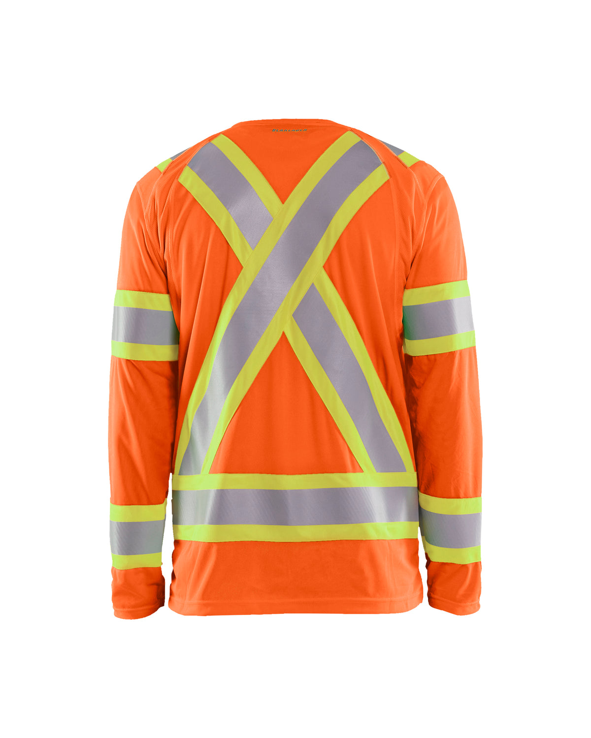 T-shirt à Manches Longues Haute-visibilité CSA - Orange Haute-visibilité