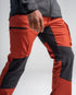 PANTALON SERVICE EXTENSIBLE - Rouge ardent/Noir