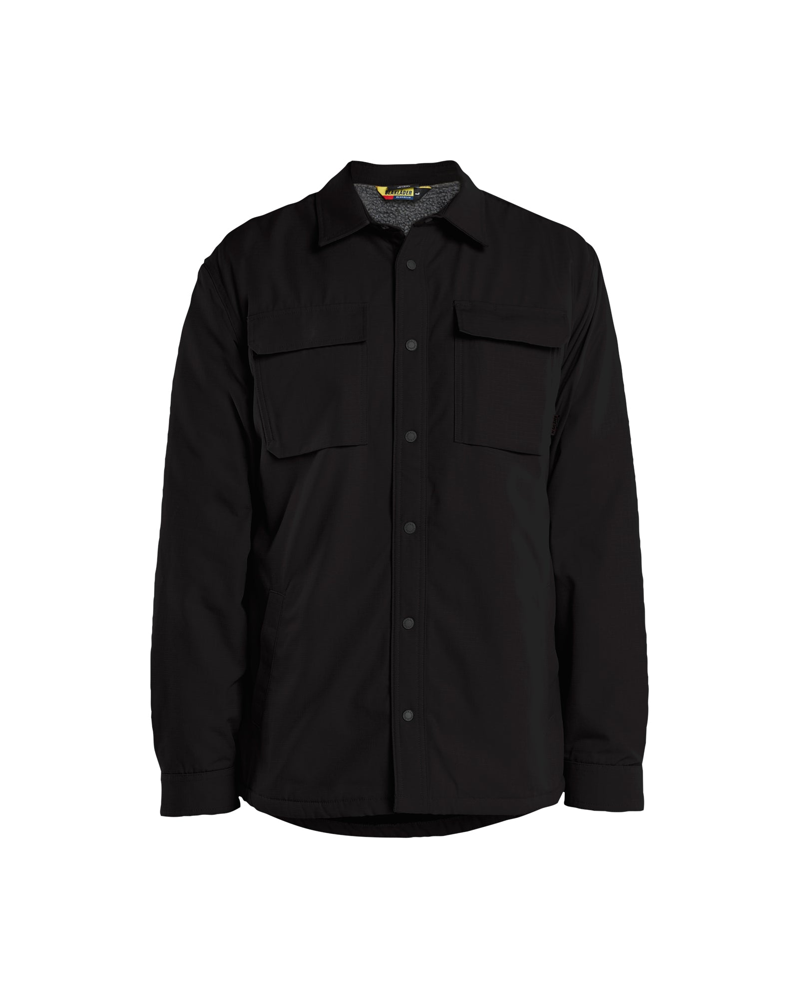Chemise ANTIDÉCHIRURE avec doublure en molleton - Noir