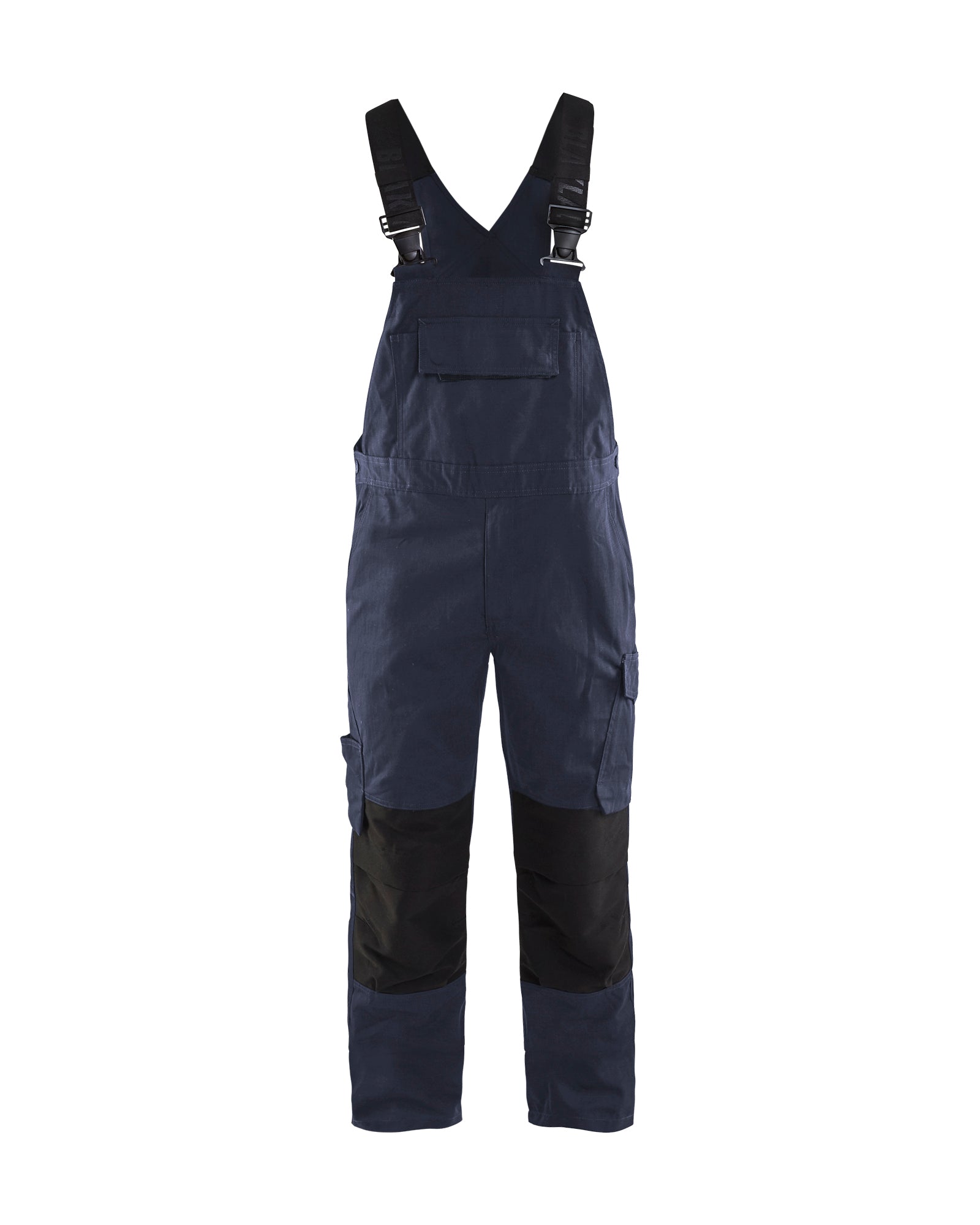 Bib overall with stretch - Marine foncé/Noir