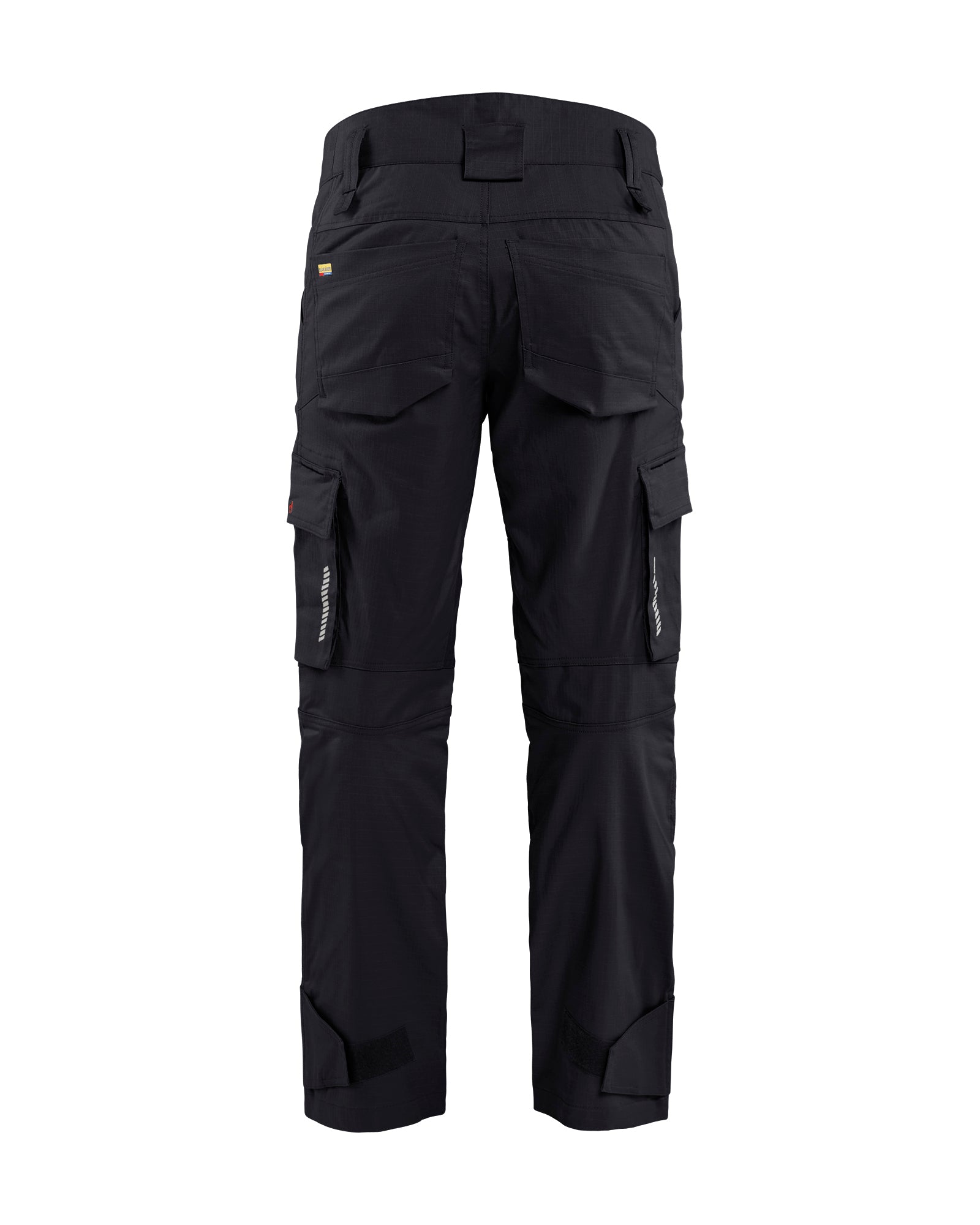 Pantalons extensibles RÉSISTANTE AUX FLAMMES avec genouillères - Noir