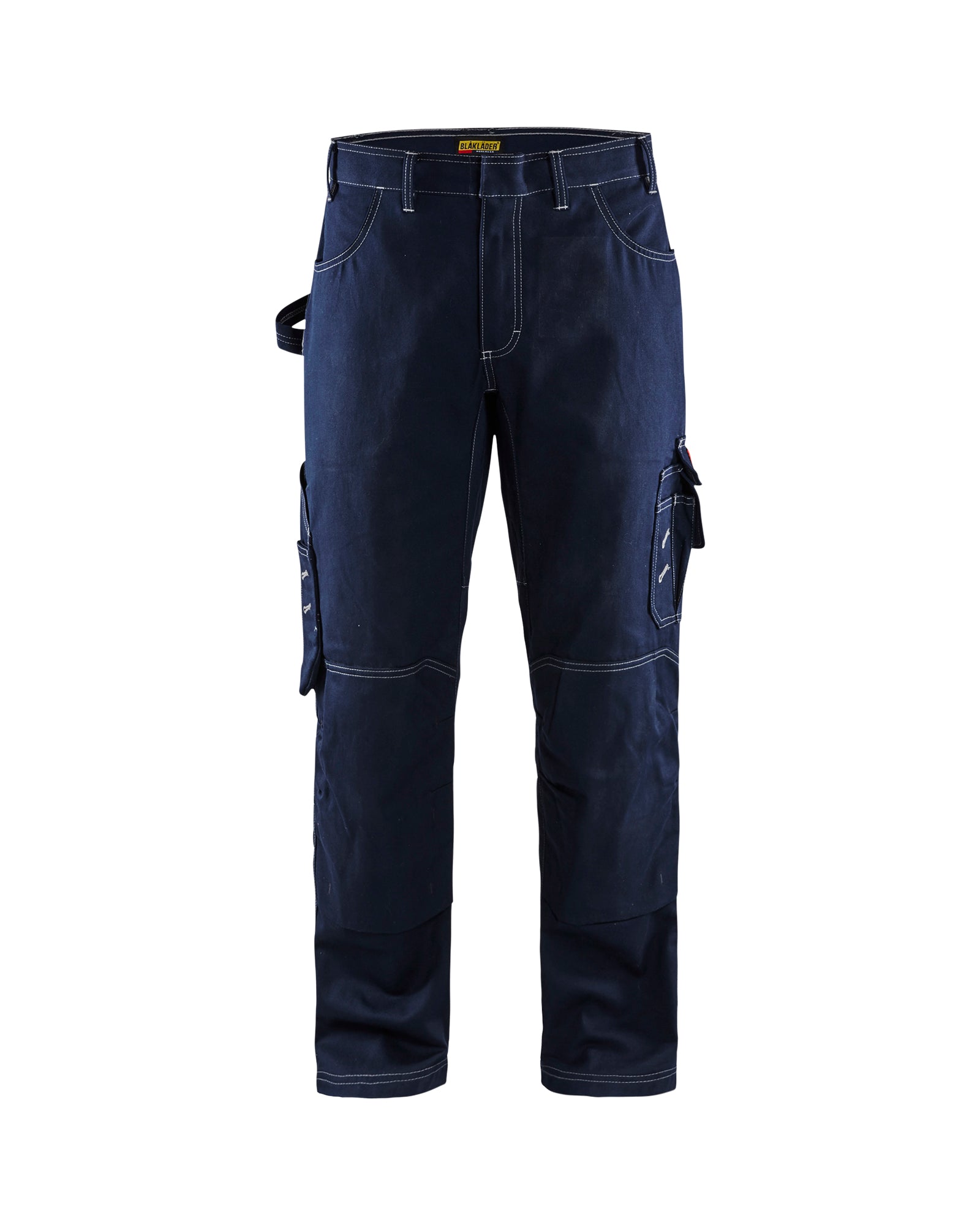 PANTALON RÉSISTANT AUX FLAMMES SANS POCHES UTILITAIRES - Marine