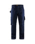 PANTALON RÉSISTANT AUX FLAMMES SANS POCHES UTILITAIRES - Marine