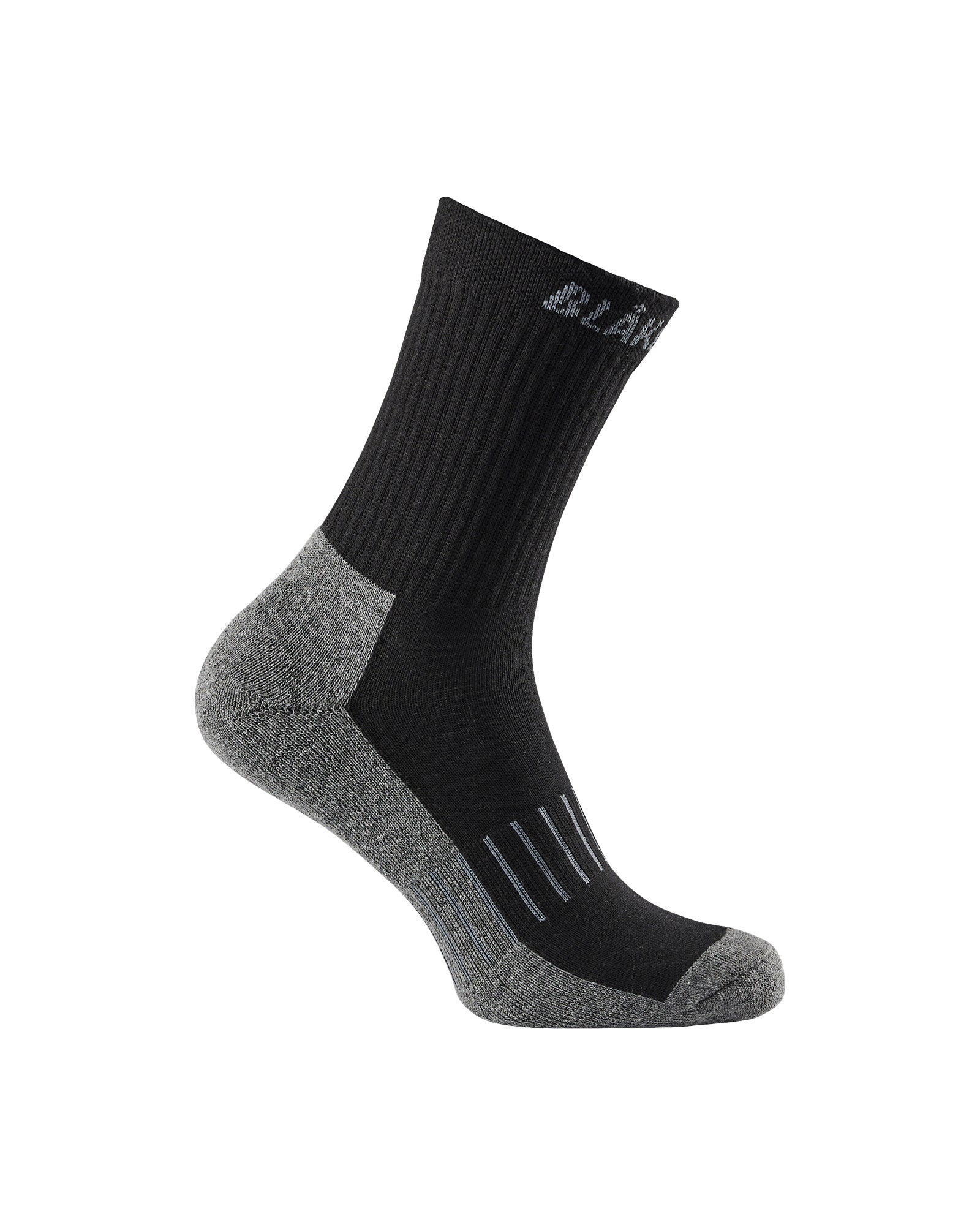 Chaussettes en coton pack x3 - Noir/Gris très foncé