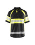 Polo Haute-Visibilité - Noir/Jaune
