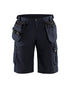 Short Long Anti-déchirure Avec Poches Utilitaires - Marine foncé