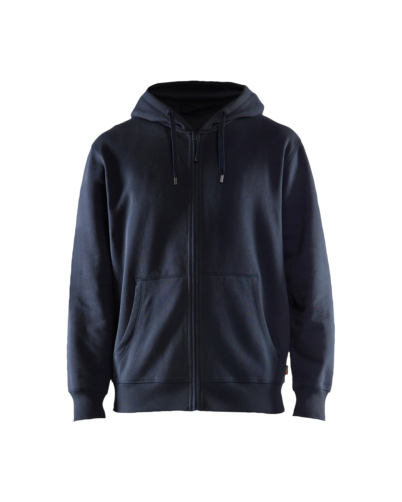 Hooded Zip-up Sweatshirt - Dark navy blue