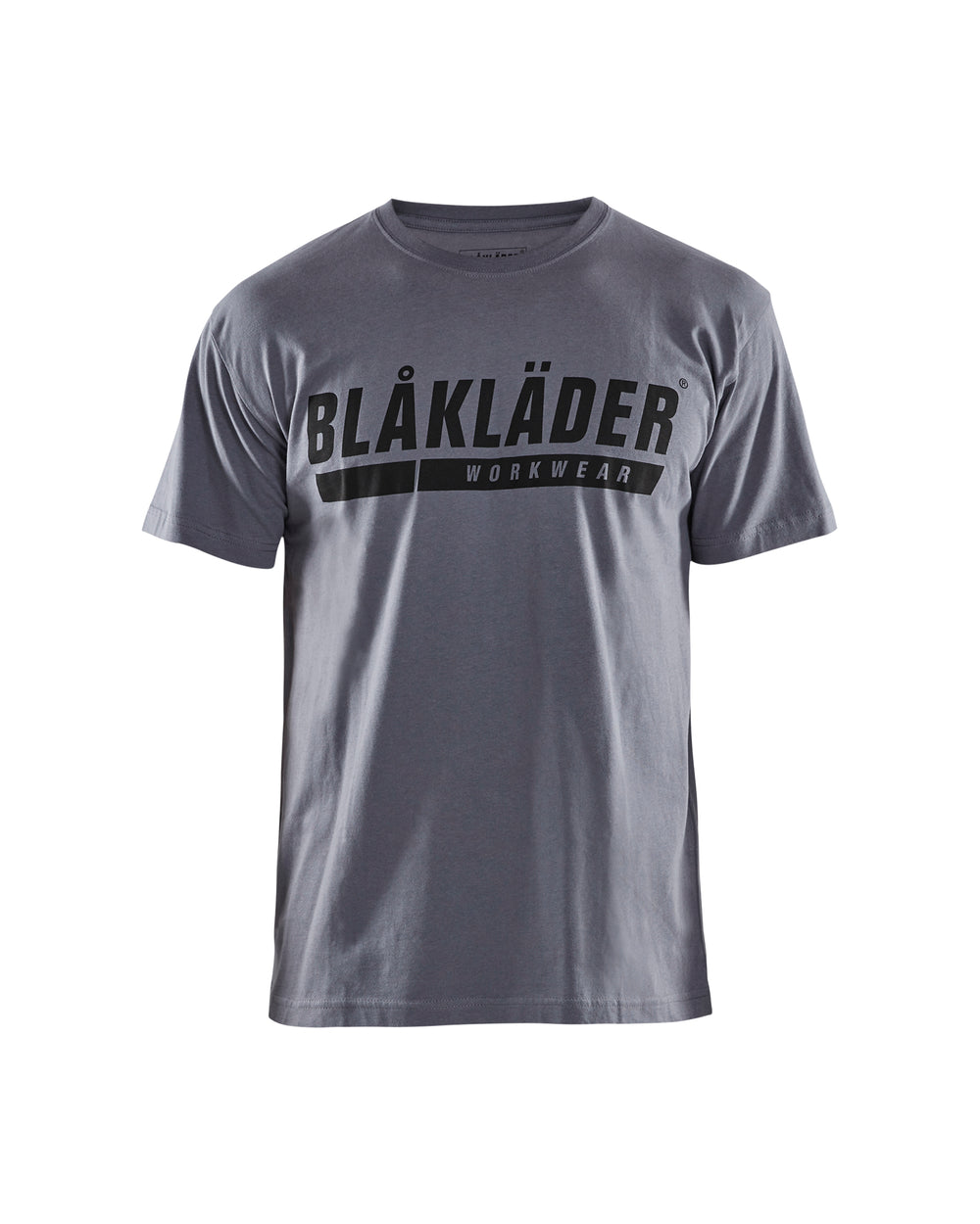 Short Sleeve Branded T-Shirt - Grey