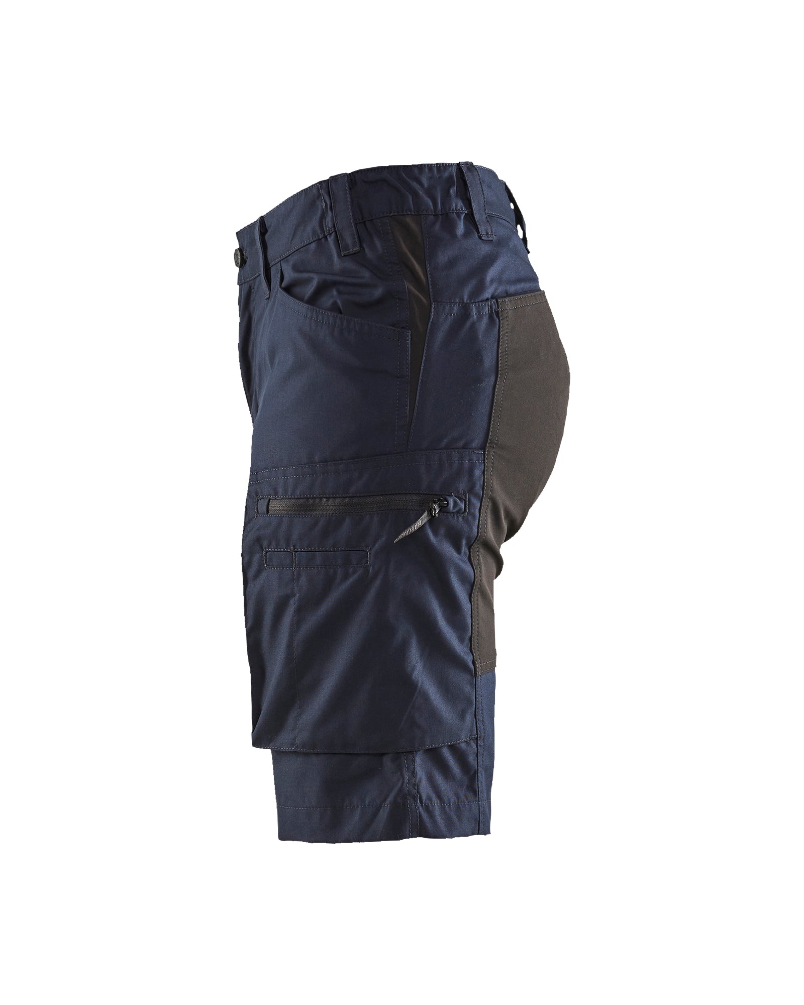 Pantalon de service femme - Marine foncé/Noir
