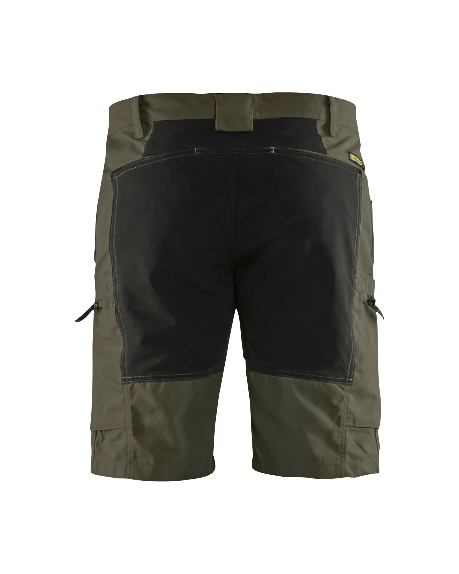 Short De Service - Vert Olive/Noir