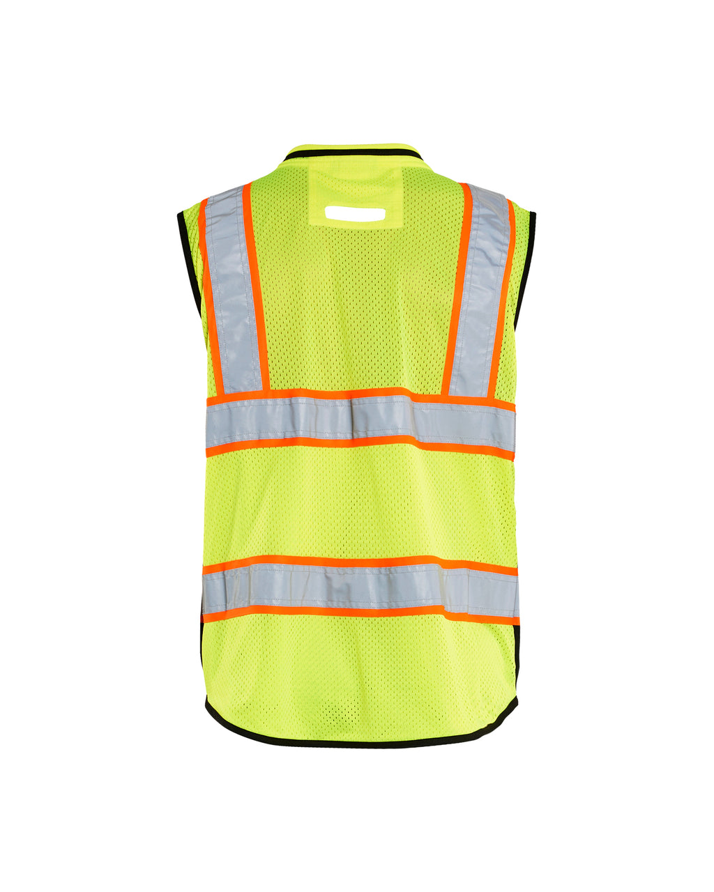 Hi-Vis Surveyor's Vest - Yellow Hi-viz/Black