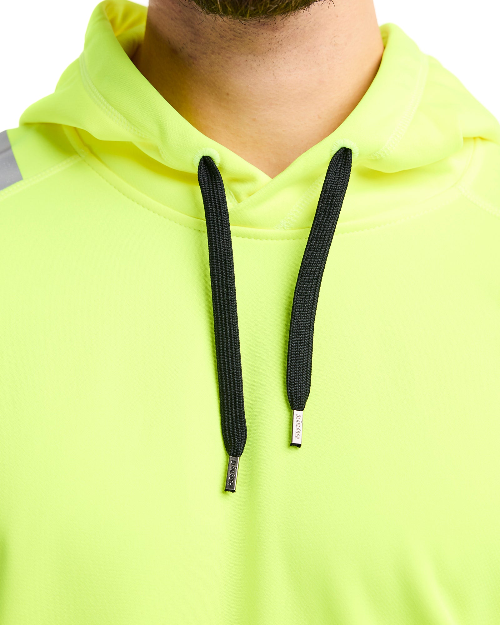 HI-VIS Hooded Sweatshirt - Yellow