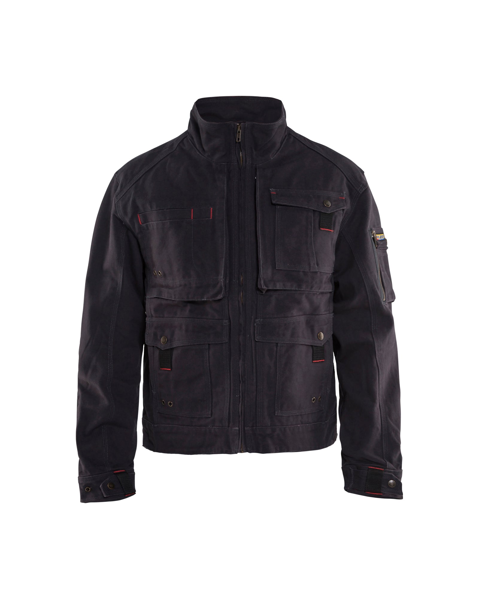VESTE BRAWNY TOILE - Bleu acier