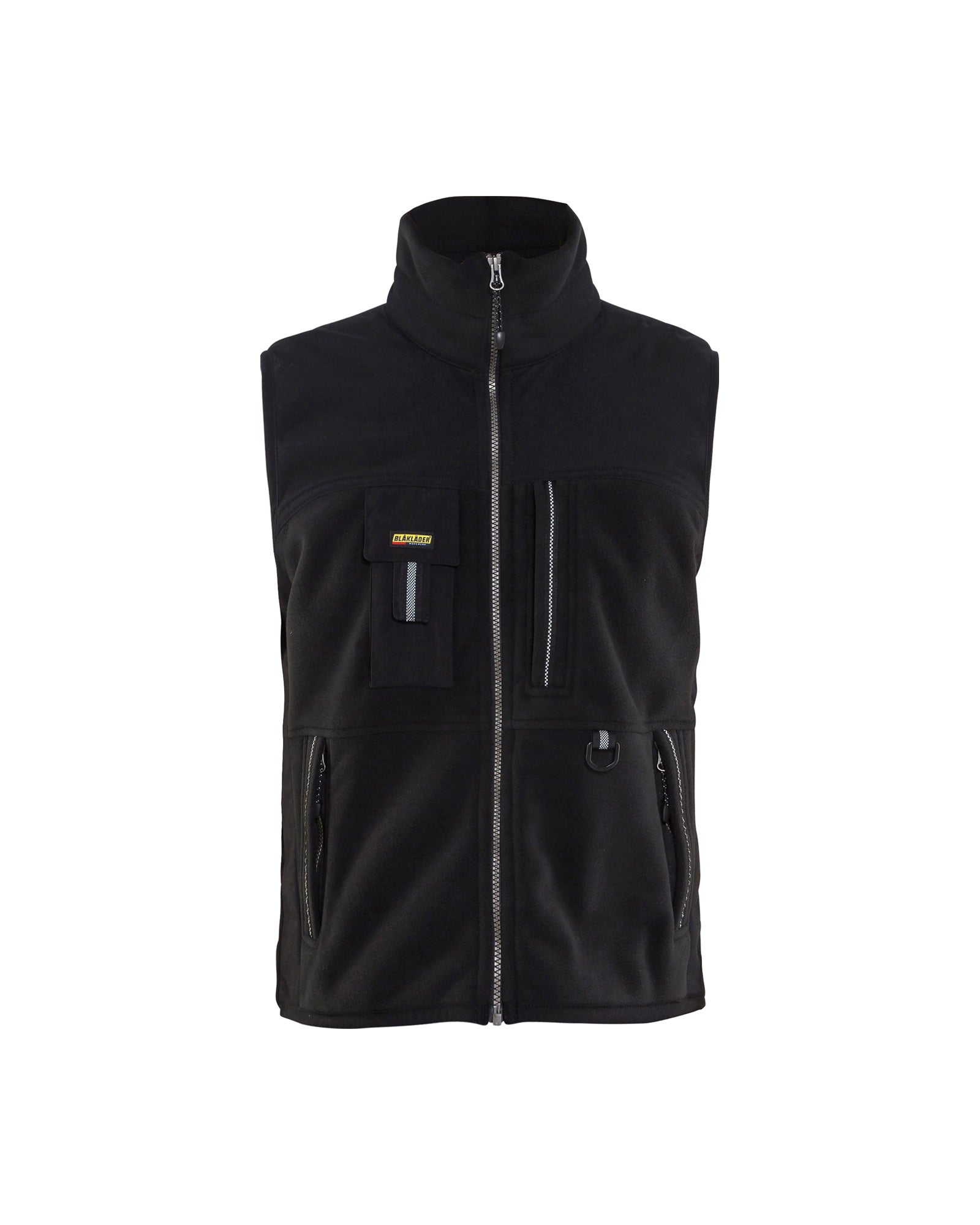 VESTE EN MOLLETON À DOUBLES POIGNETS - Noir