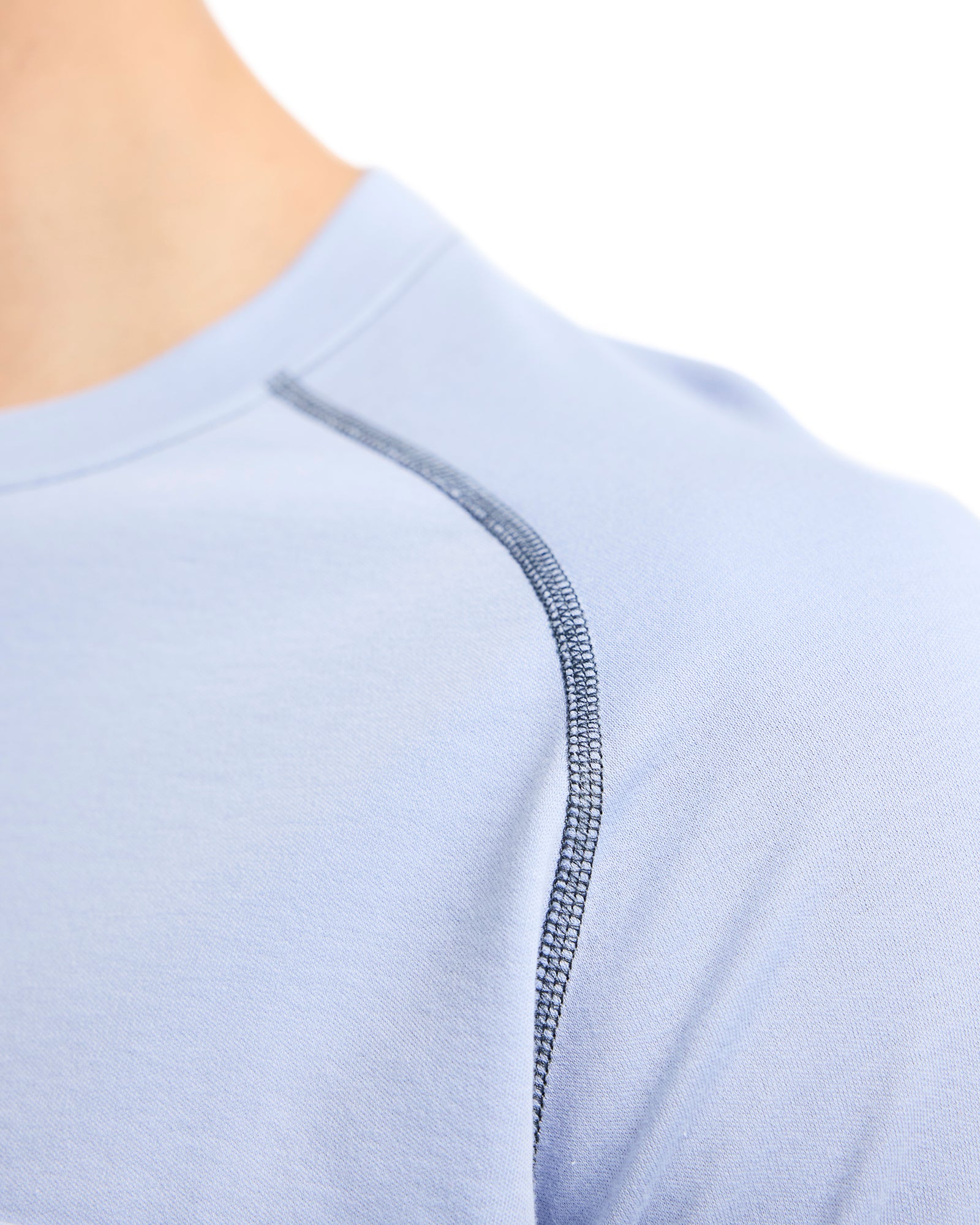 T-shirt à MANCHES LONGUES LÉGER RÉSISTANT AUX FLAMMES (9.1cal) - Bleu clair