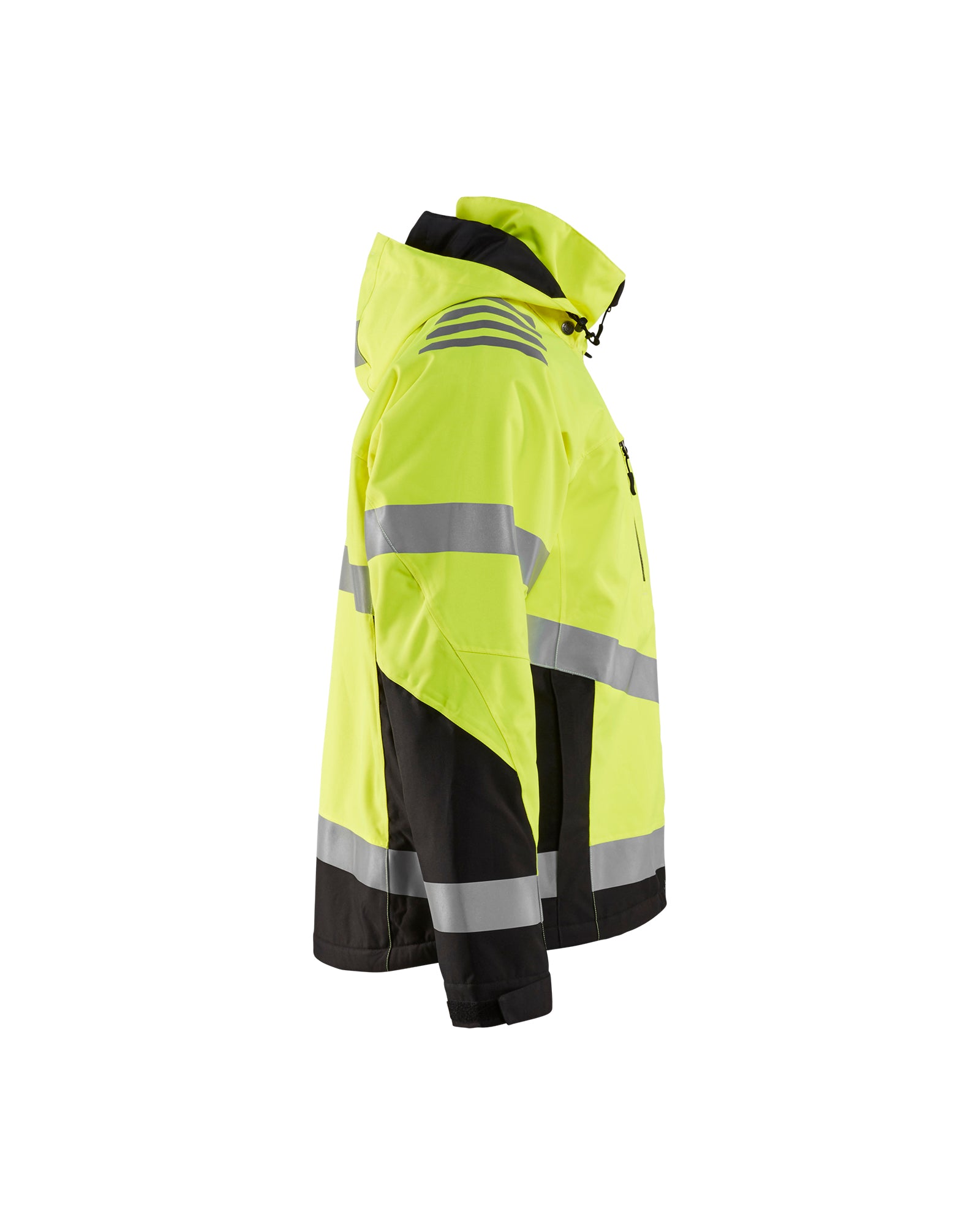 MANTEAU HAUTE-VISIBILITÉ - Jaune haute-visibilité/Noir