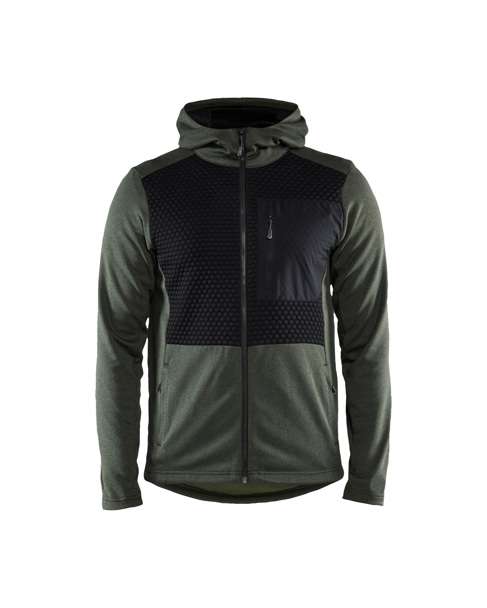 Veste technique avec capuche - Autumn green/Black