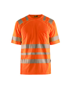 T-SHIRT MANCHE COURTE HAUTE-VISIBILITÉ - Orange Haute-visibilité