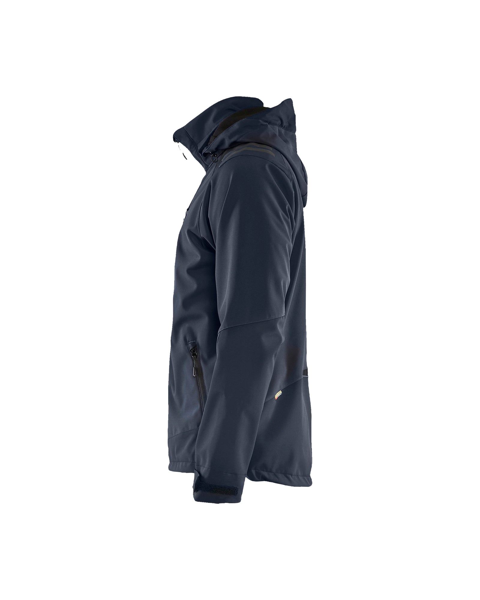 VESTE COQUILLE EXTENSIBLE - Dark navy blue/Hi-vis yellow