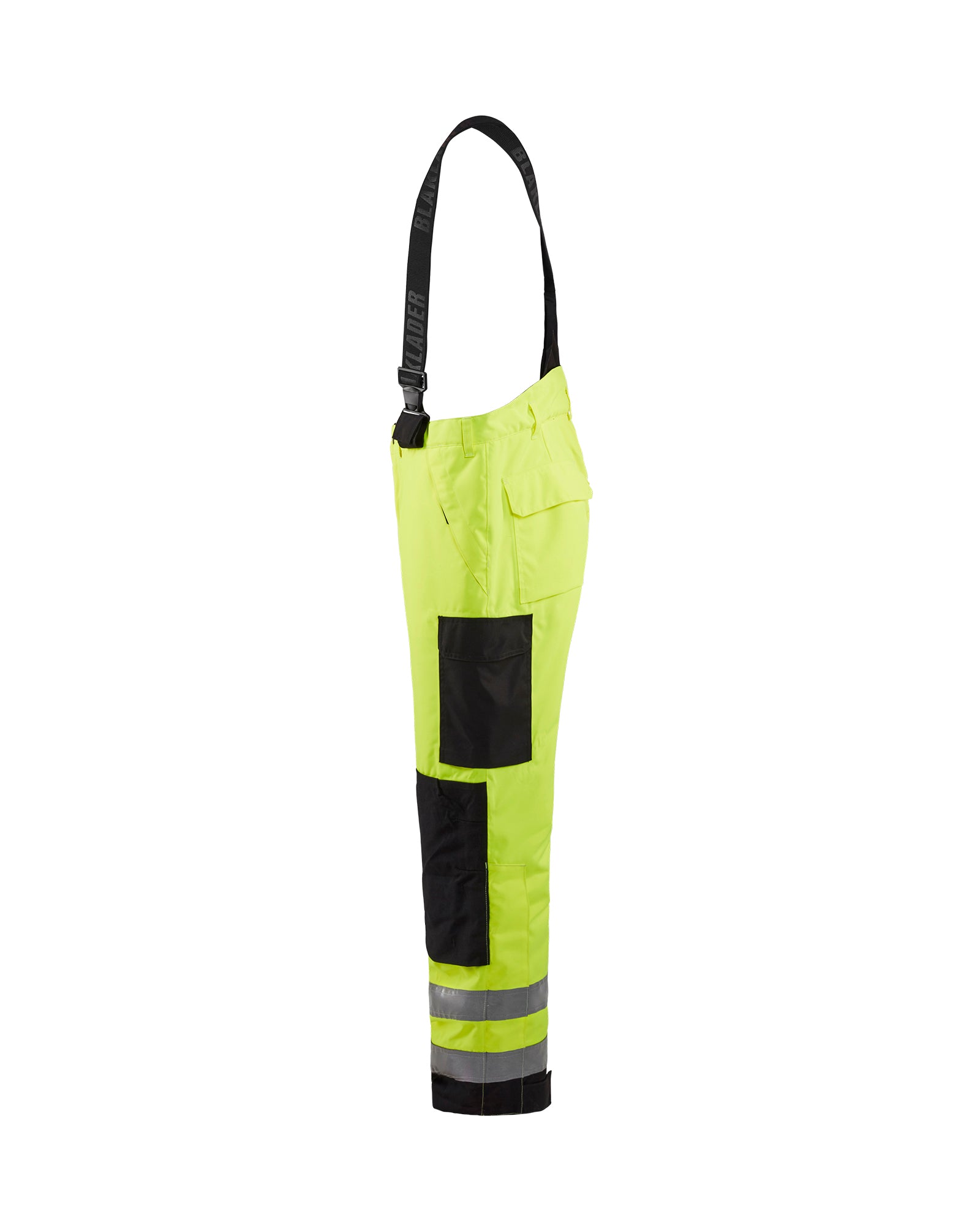PANTALON COQUILLE DOUBLÉ HAUTE-VISIBILITÉ - Jaune haute-visibilité/Noir