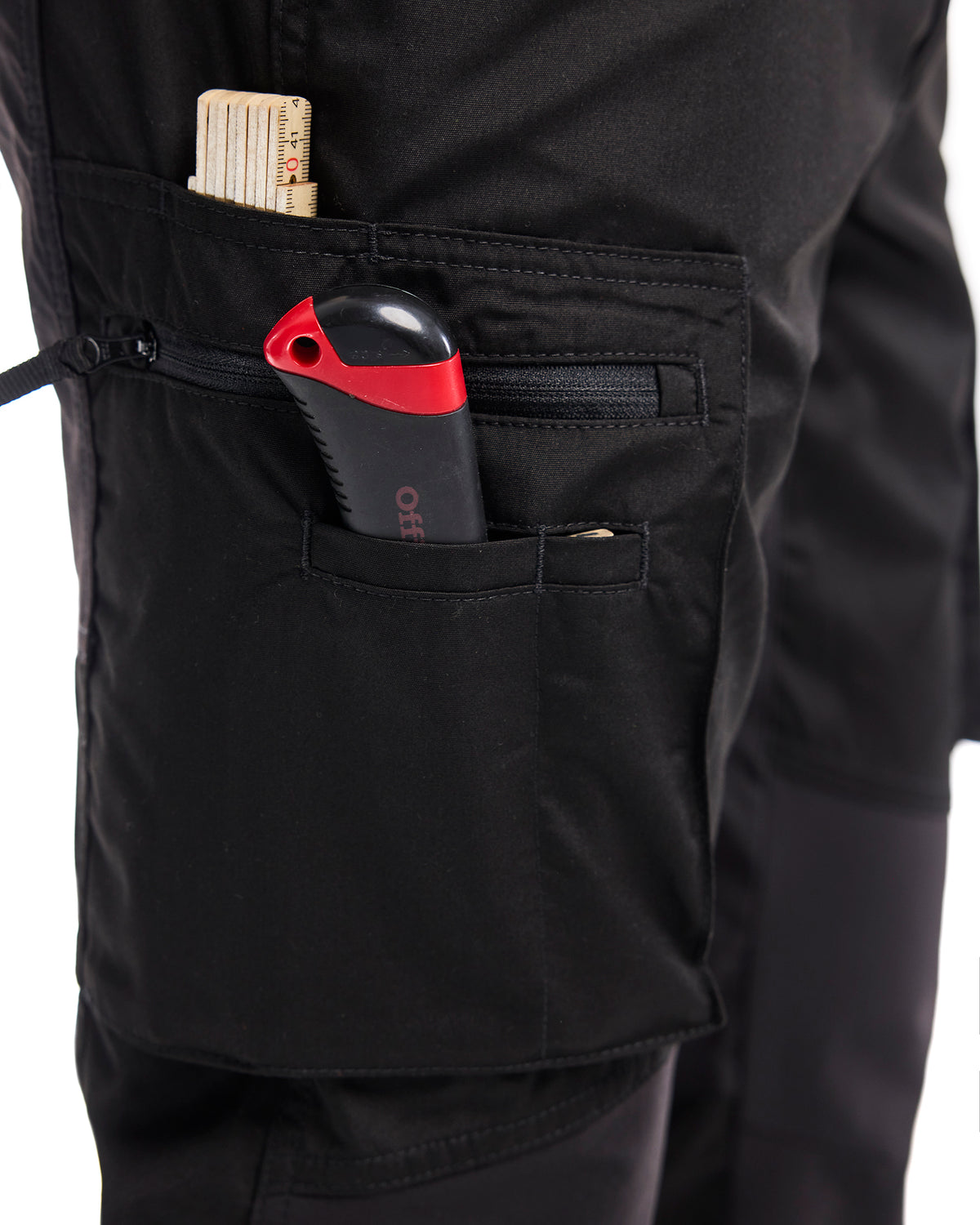 PANTALON SERVICE EXTENSIBLE - Noir