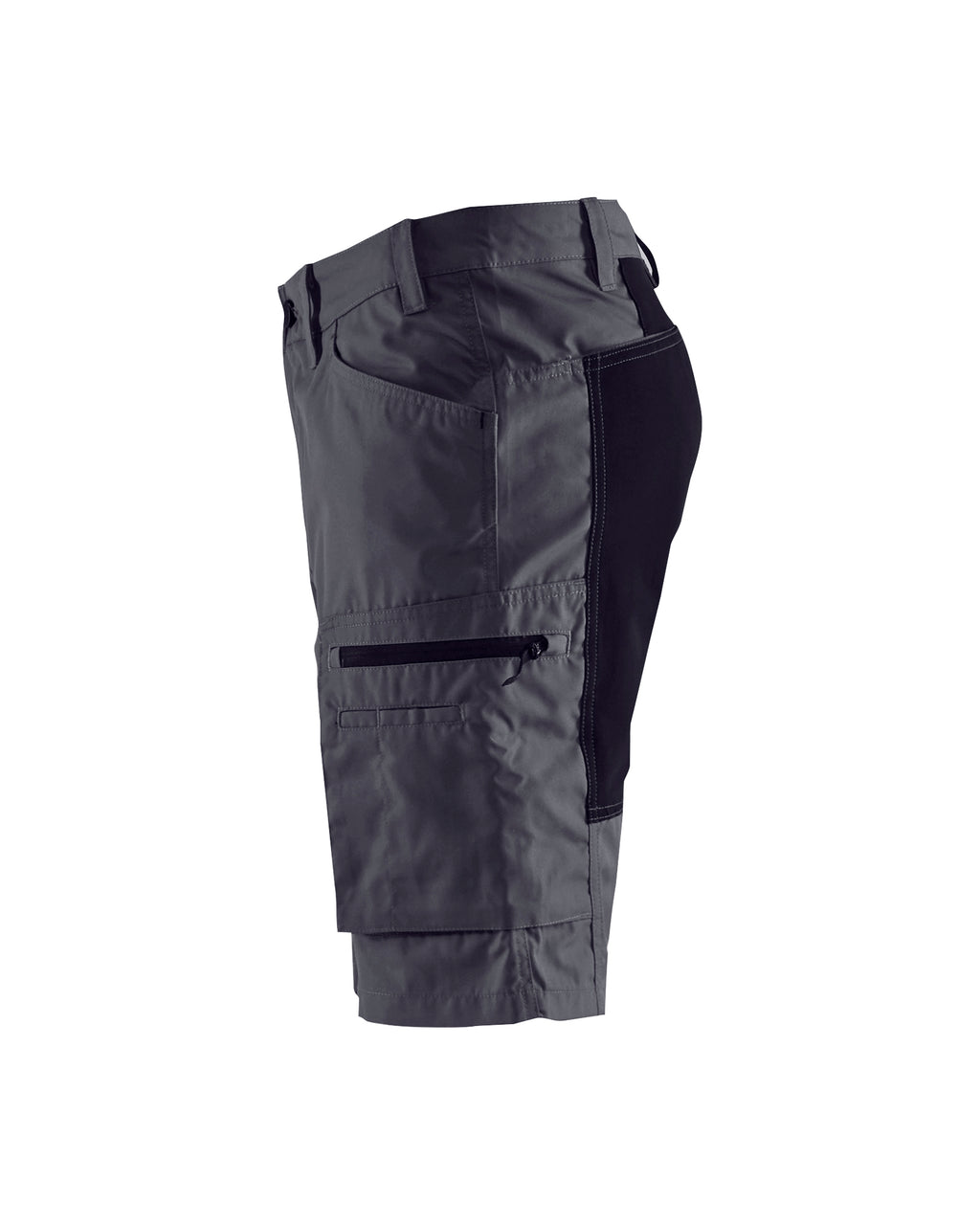 Service Shorts With Stretch - Grey/Black