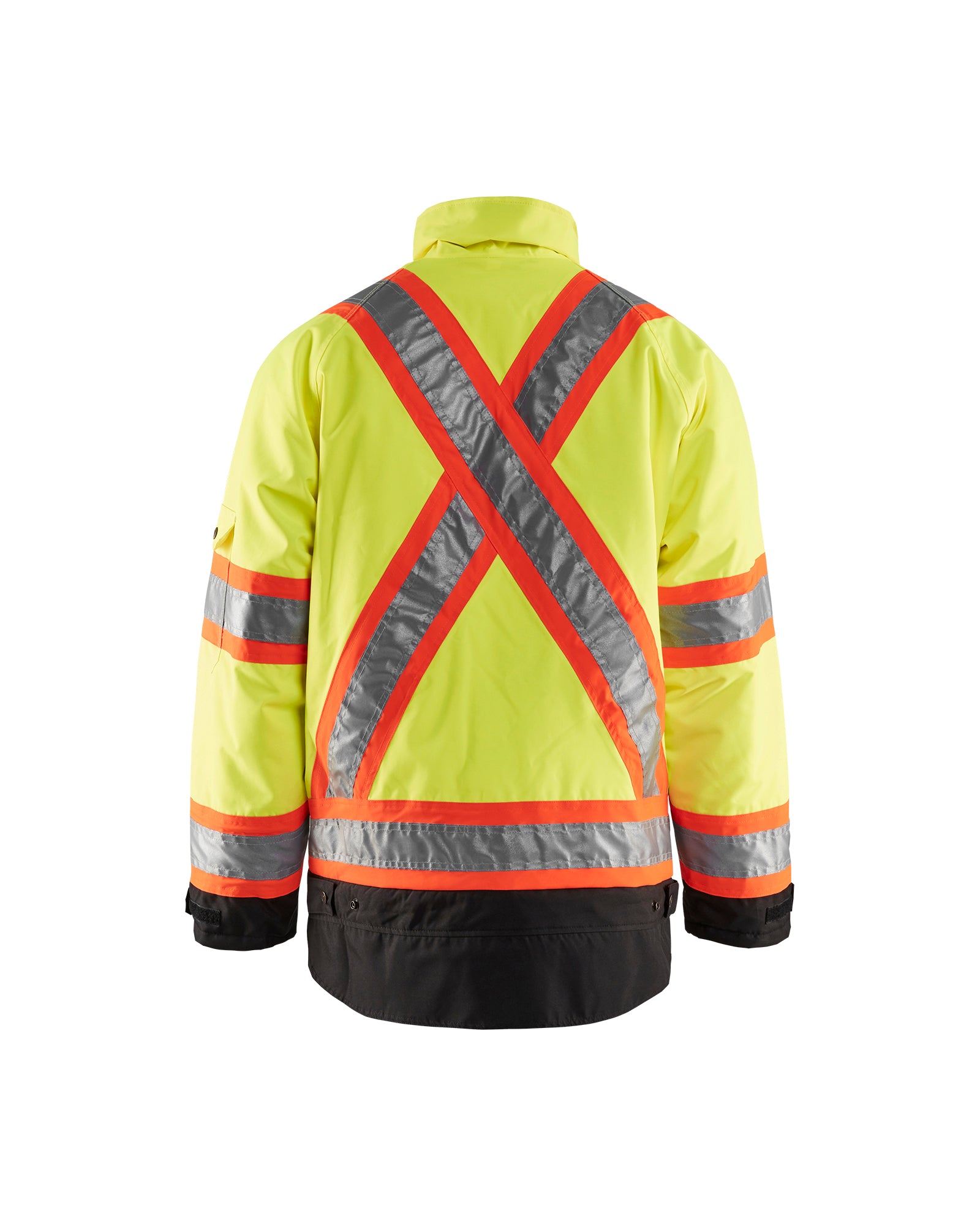 HI-VIS WINTER JACKET - Yellow Hi-viz/Black