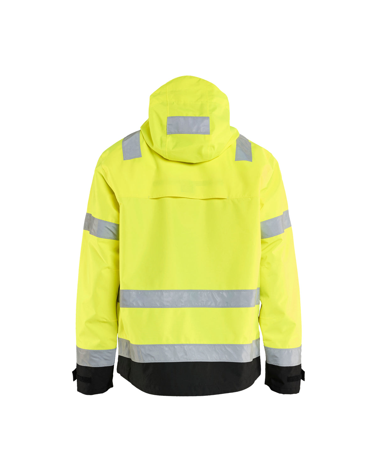 HI-VIS SHELL JACKET - Yellow Hi-viz/Black