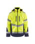 MANTEAU HAUTE-VISIBILITÉ - Jaune fluo/Marine