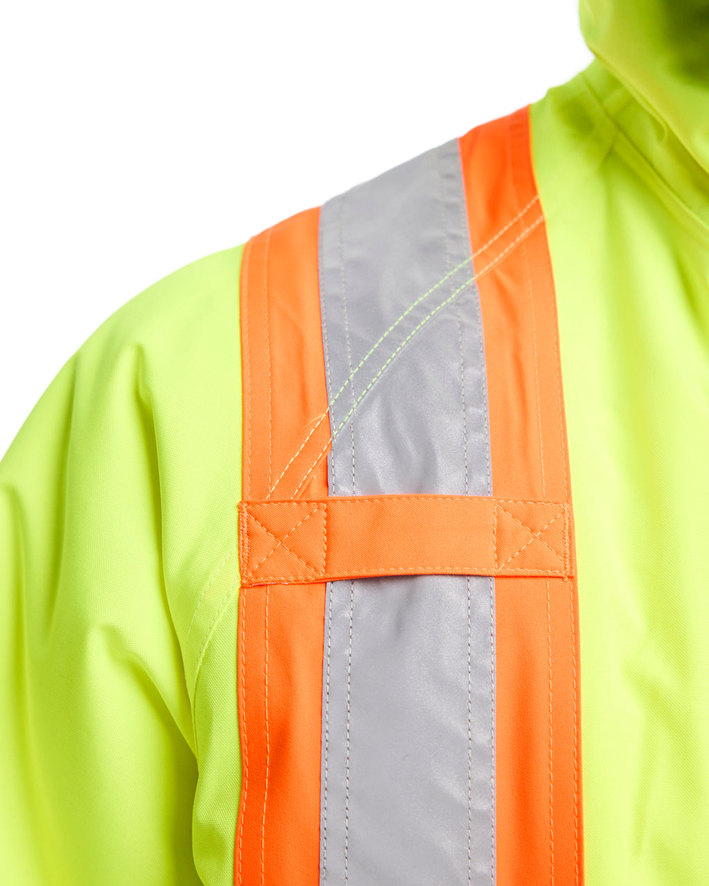 HI-VIS WINTER JACKET - Yellow Hi-viz/Black