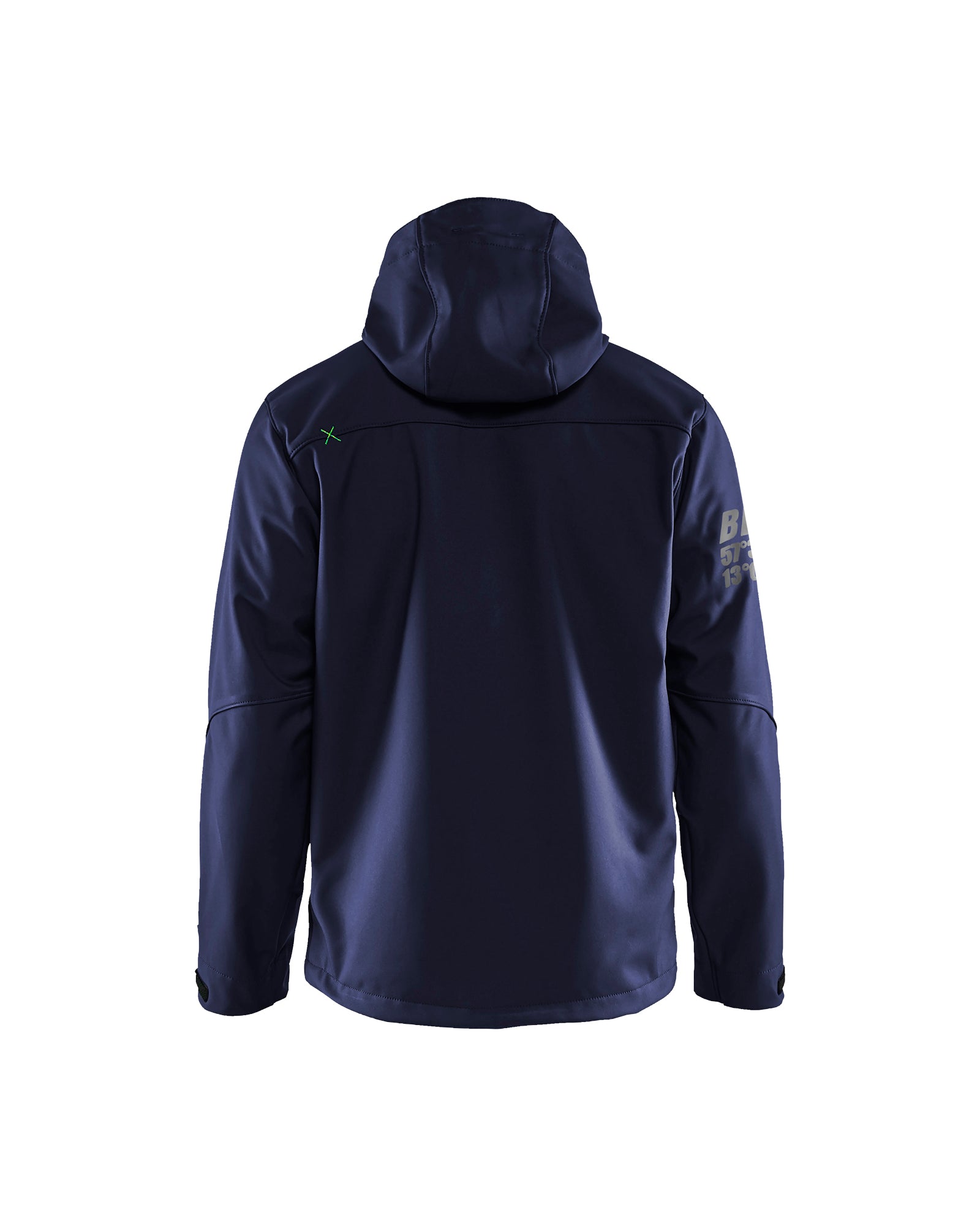 VESTE COQUILLE SOUPLE PRO - Marine/Vert