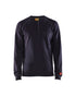 CHANDAIL HENLEY RÉSISTANT AUX FLAMMES (13cal) - Marine