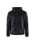 MANTEAU POLAIRE EN TRICOT - Gris Fonce/Noir