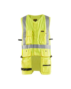 GILET UTILITAIRE ANTIDECHIRURE HAUTE-VISIBILITÉ - Jaune