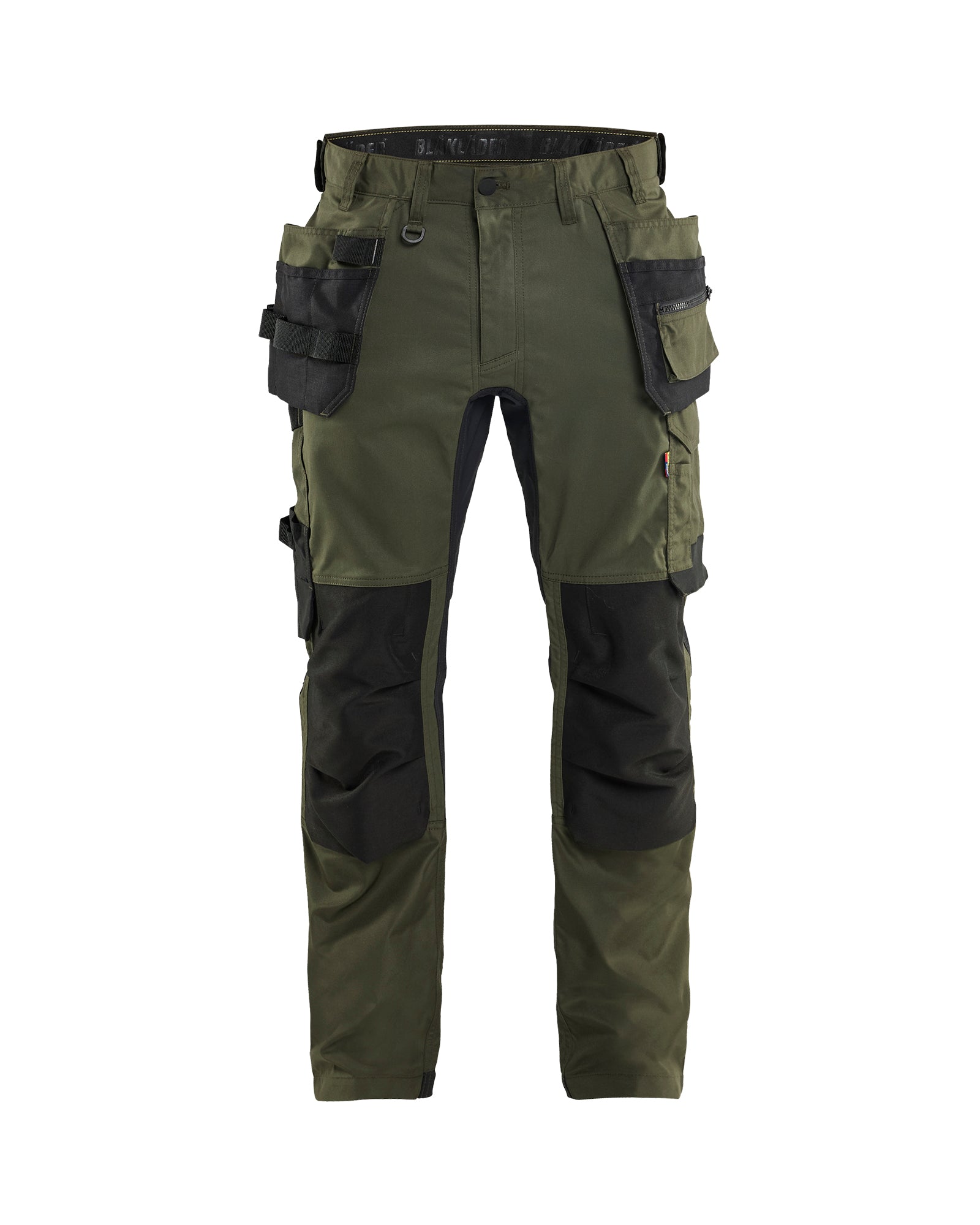 Pantalon D'ARTISAN EXTENSIBLE AVEC POCHES UTILITAIRES - Forest Night/Black