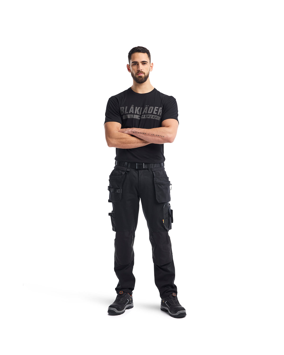 T-SHIRT IMPRIMÉ À MANCHES COURTES - Noir